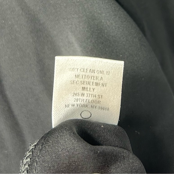 Milly Elegant Black Ruffle Sleeve Blouse - Picture 5 of 7